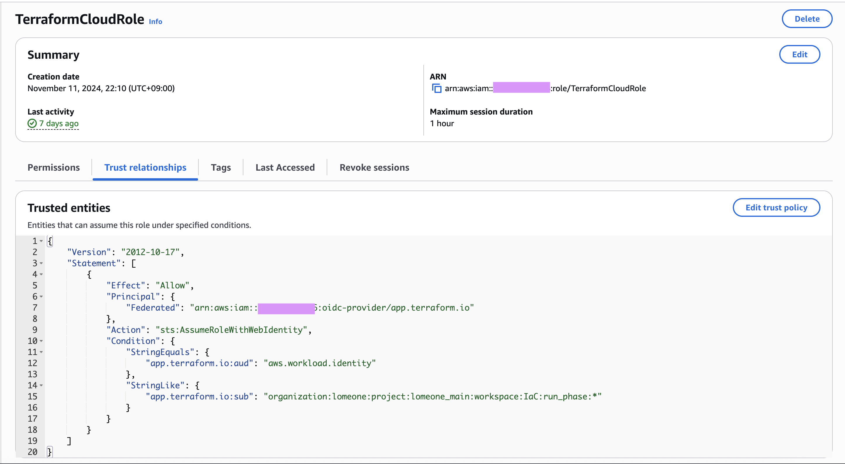 aws-iam-role-terraform-tr
