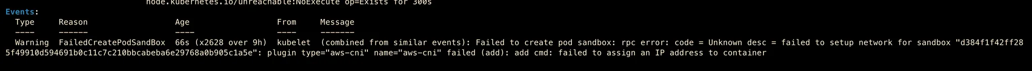 pod-schedule-failed-event